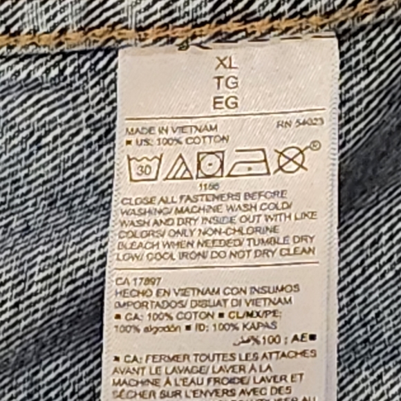 Old Navy Denim Jacket Women's XL - Picture 6 of 7